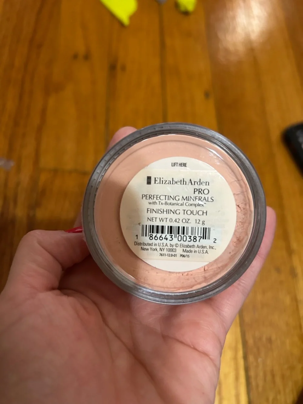 Elizabeth Arden Pro Perfecting Minerals Finishing Touch Pwdr 12g Sealed